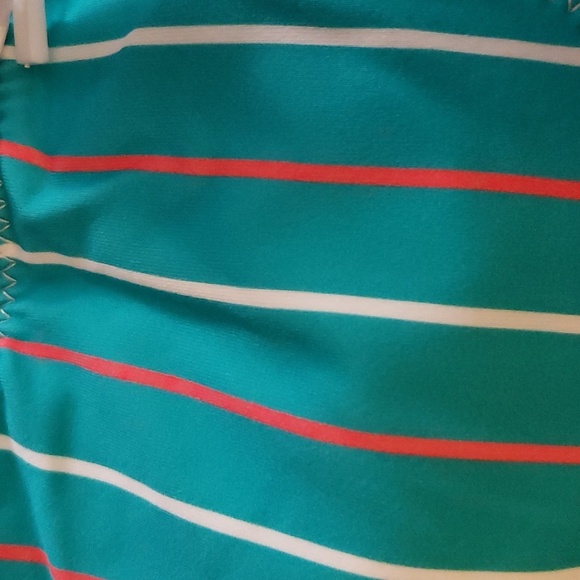 Cupshe Blue Striped Triangle Low Rise Bikini Size Small - Picture 11 of 13